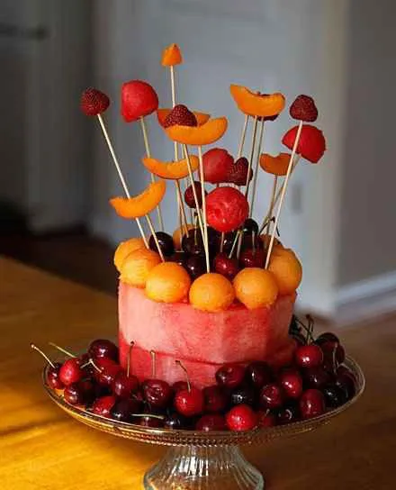 تزیین میوه شب یلدا